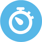 Stopwatch icon Icon image of stop watch